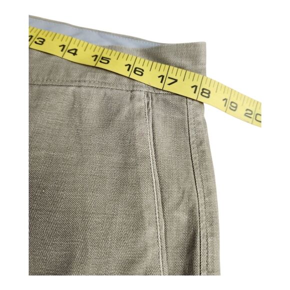 Tommy Bahama Shorts Mens 36 Gray Silk Blend Casual Flat Front Lightweight Preppy - Picture 3 of 6